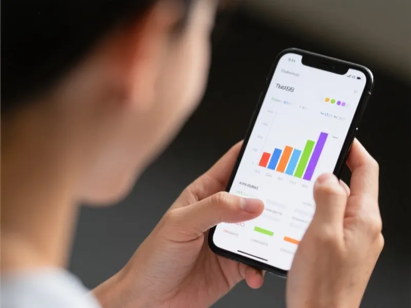 用户使用APP查看走势图